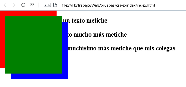 Cómo funciona la propiedad z-index de CSS - Salón de Clases
