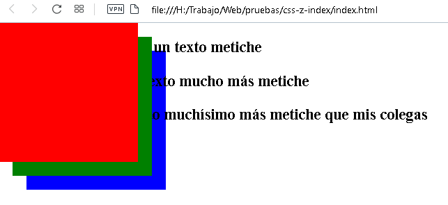 Cómo funciona la propiedad z-index de CSS - Salón de Clases