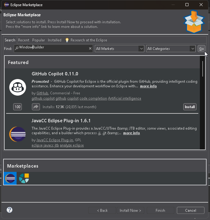 Cómo activar el editor visual de Eclipse para Java - Salón de Clases