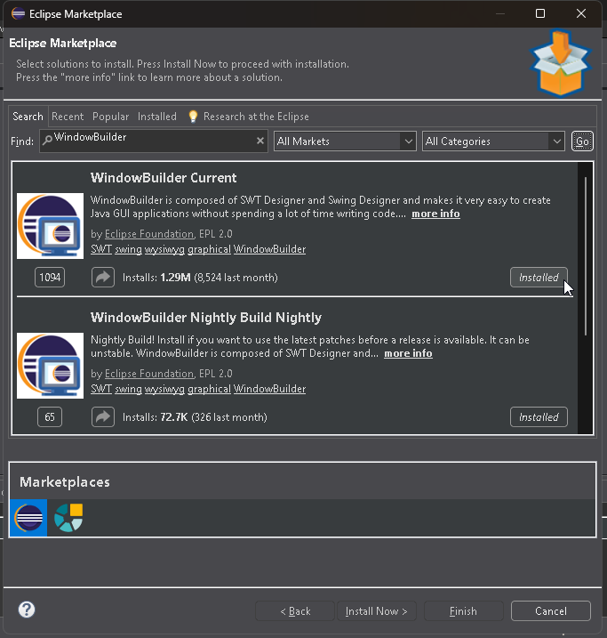 Cómo activar el editor visual de Eclipse para Java - Salón de Clases