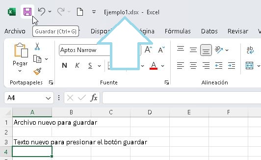 Gestión de archivos en Microsoft Excel - Salón de Clases