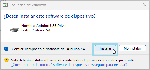 Instalación de Arduino IDE en Windows - Salón de Clases