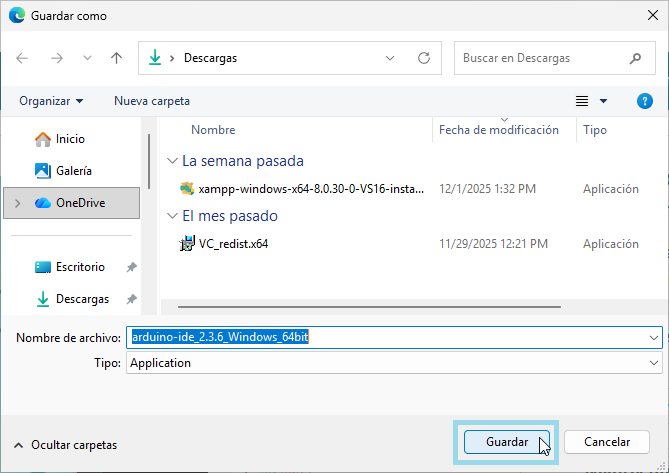 Instalación de Arduino IDE en Windows - Salón de Clases