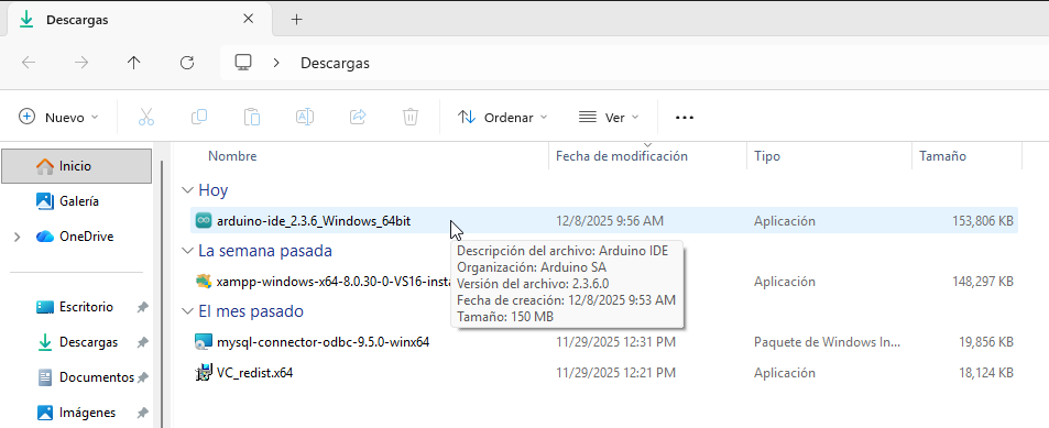 Instalación de Arduino IDE en Windows - Salón de Clases