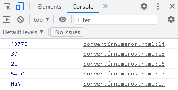 Cómo realizar conversiones numéricas en JavaScript - Salón de Clases
