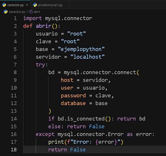 Cómo conectar Python con MySQL - Hielo Creativo