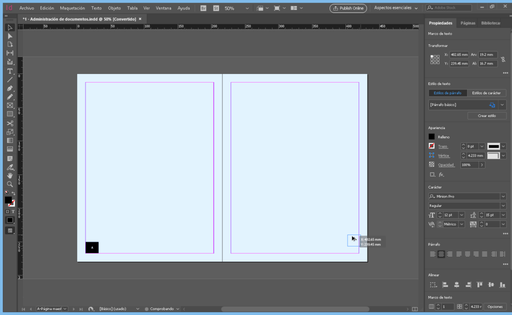 Duplicar carácter especial en Adobe InDesign - Hielo Creativo