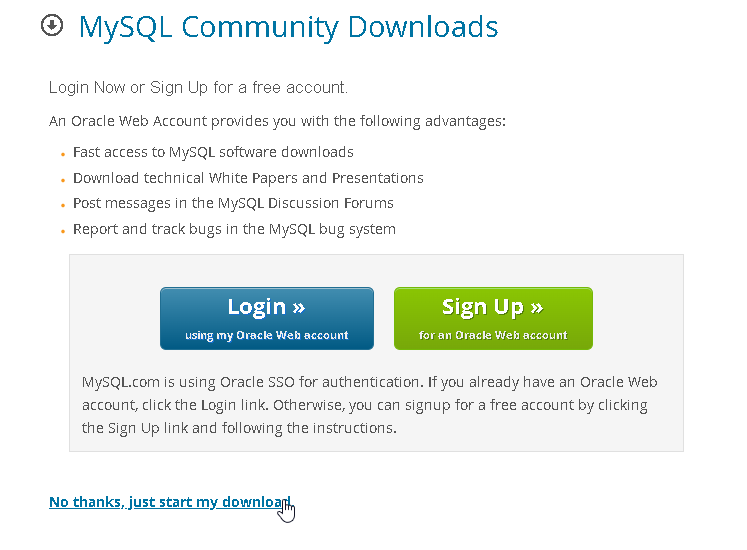 Finalizar descarga del Connector J de MySQL - Hielo Creativo