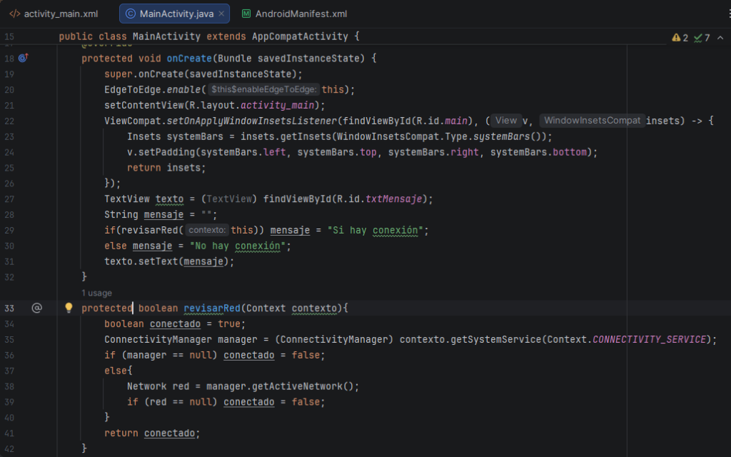 Código Java para Android - Hielo Creativo