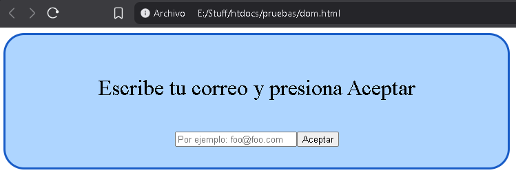 Objetos HTML creados en JavaScript con DOM - Hielo Creativo