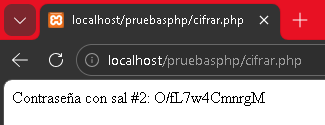 Cifrar contraseña con sal aleatoria en PHP - Hielo Creativo
