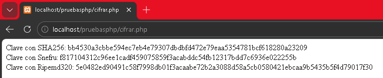 Cifrar contraseñas con la función hash en PHP - Hielo Creativo
