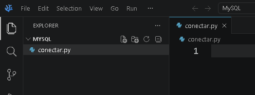 Creación de archivo Python en Codium - Hielo Creativo