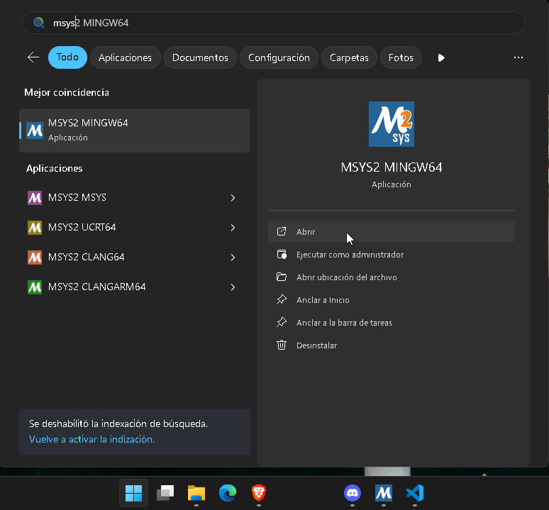 Instalación del debugger de GCC en Windows - Hielo Creativo