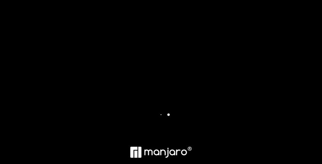 Arranque de Manjaro Linux en VirtualBox - Hielo Creativo