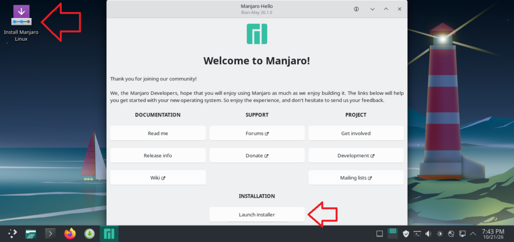 Instalar Manjaro Linux en VirtualBox - Hielo Creativo